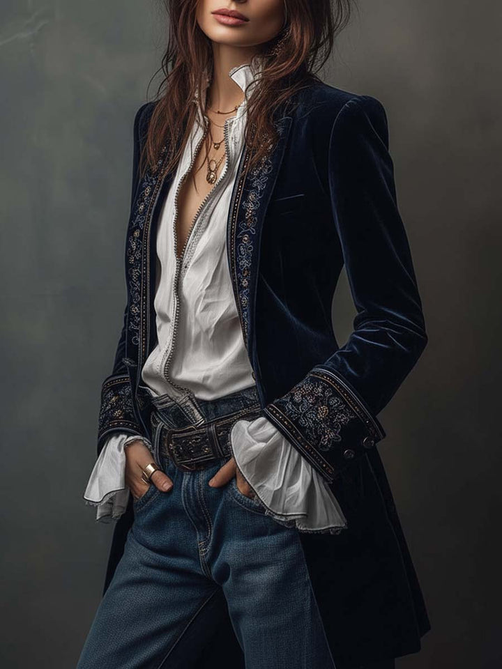 Erica™ Long Vintage Jacket