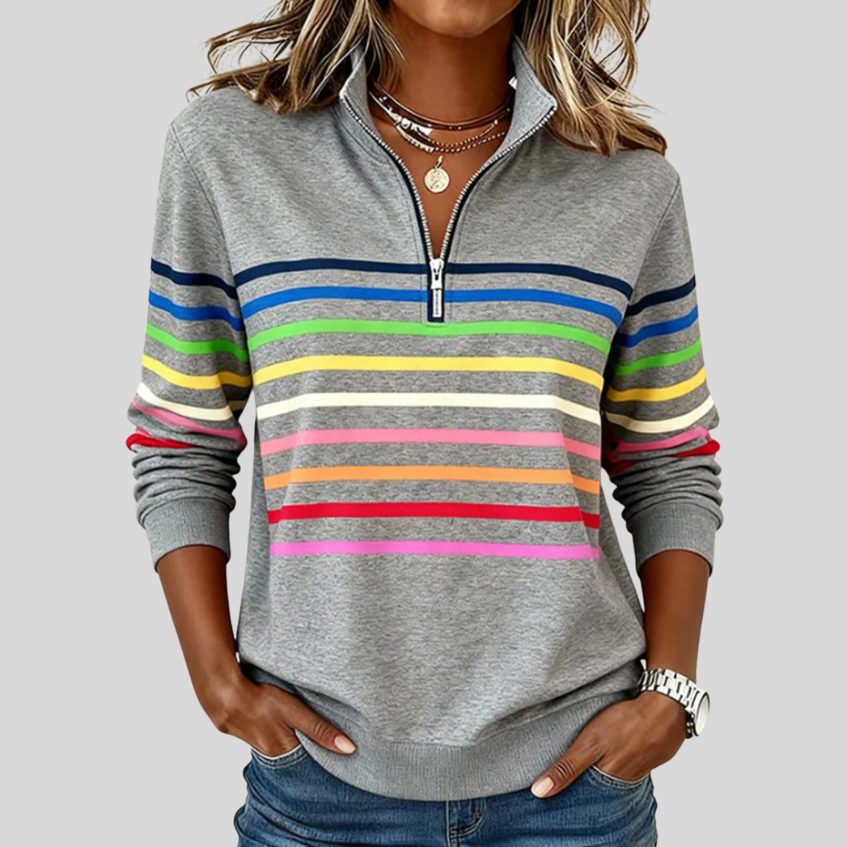 Reinou™ Half-Zip Sweater