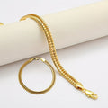 UNISEX FOX TAIL NECKLACE & BRACELET SET