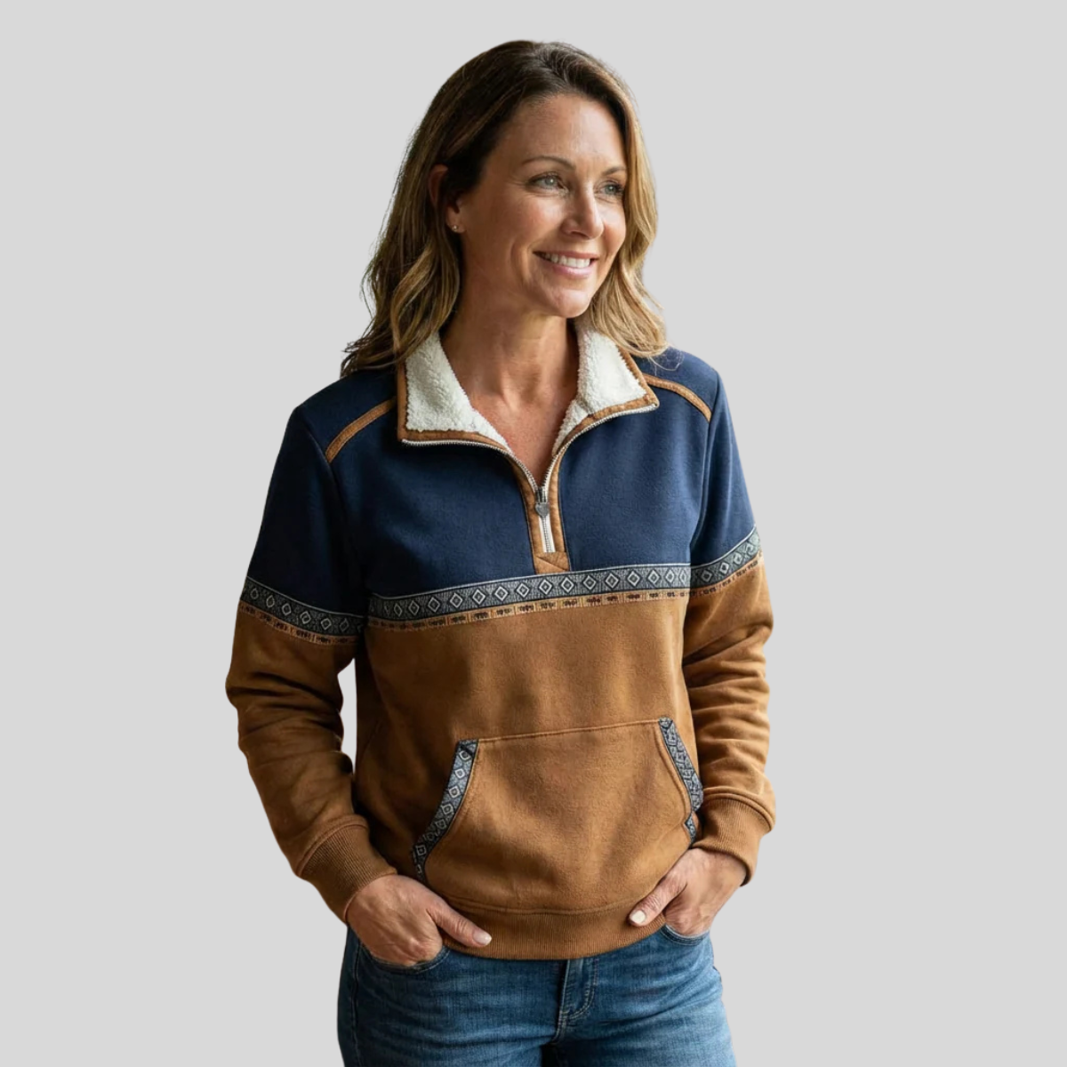 Neeltje™ Half-Zip Sweater