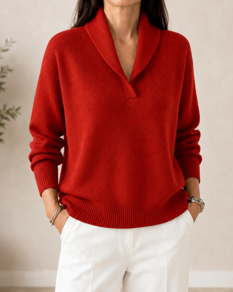 Isla™ Soft V-Neck Sweater