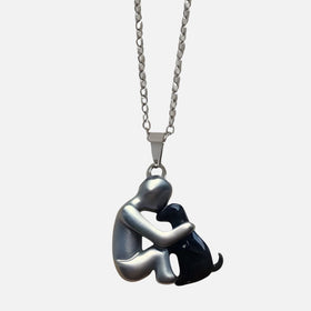 Boy Black and Silver Colored