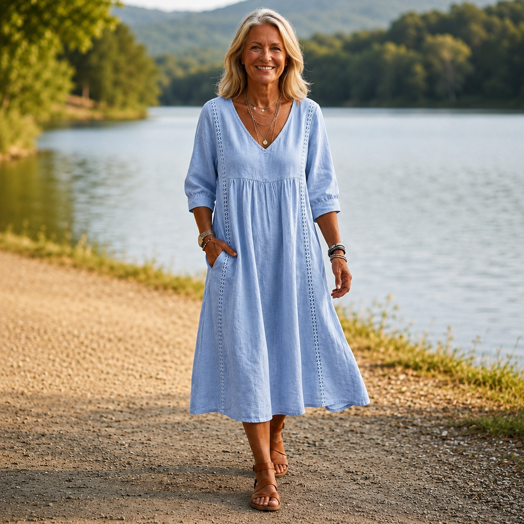 Carmen™ Comfort Midi Dress