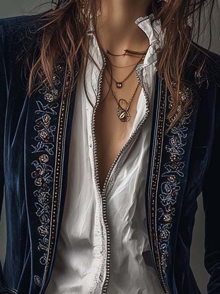 Erica™ Long Vintage Jacket