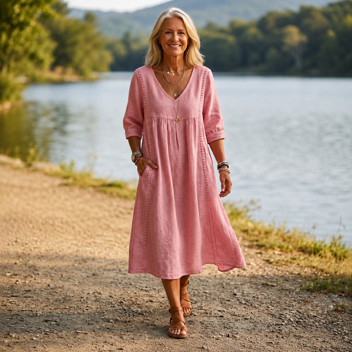 Carmen™ Comfort Midi Dress