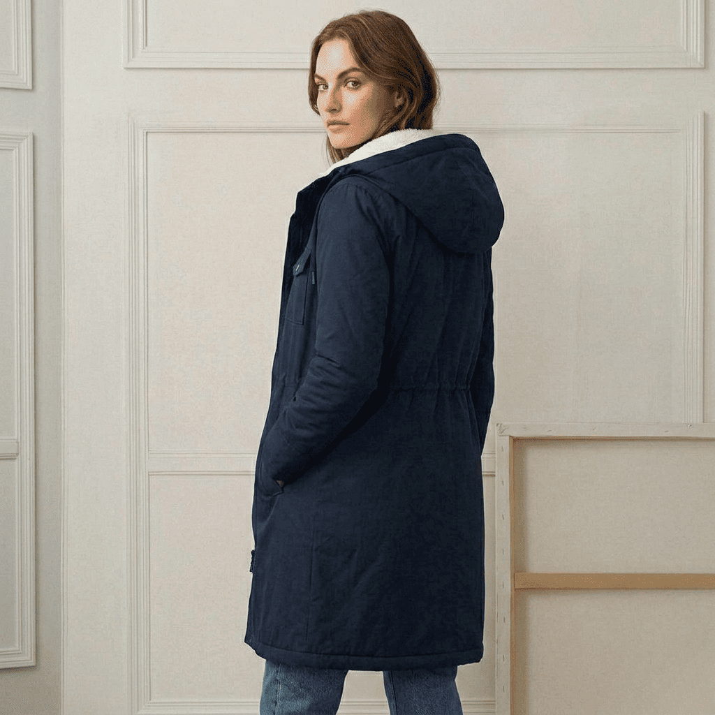 Marjorie™ Cozy Hooded Weatherproof Coat