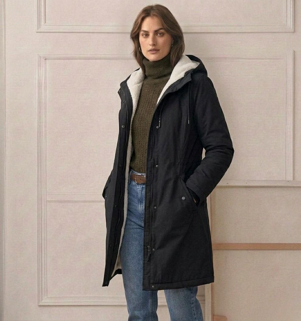 Marjorie™ Cozy Hooded Weatherproof Coat