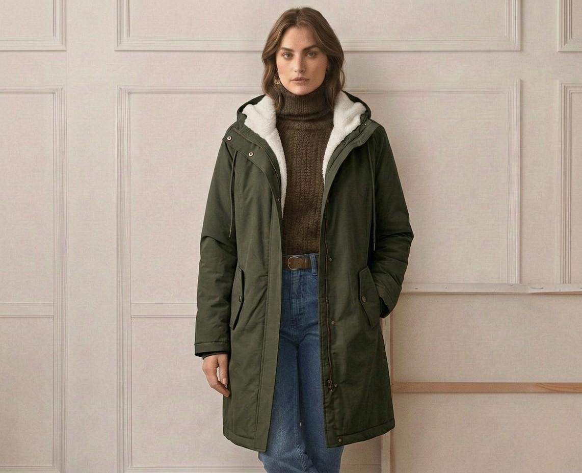 Marjorie™ Cozy Hooded Weatherproof Coat