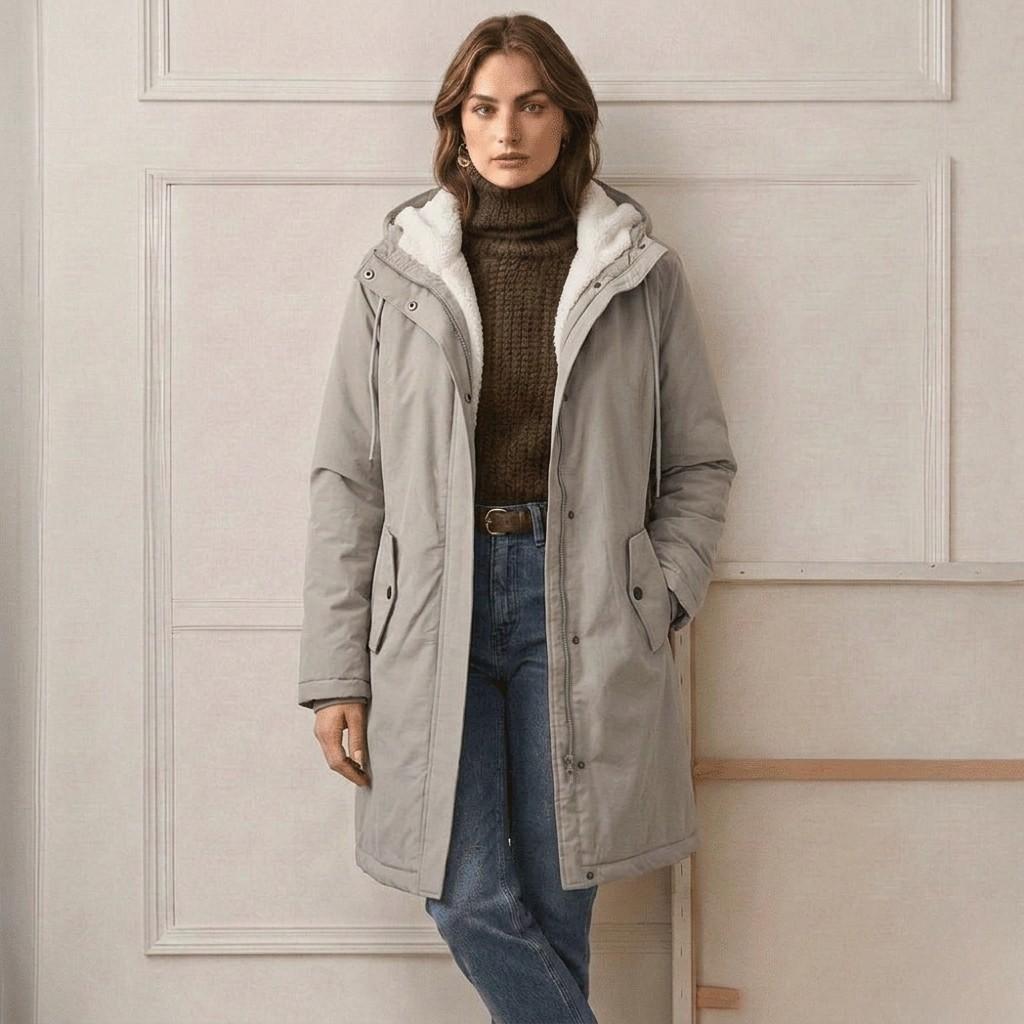 Marjorie™ Cozy Hooded Weatherproof Coat