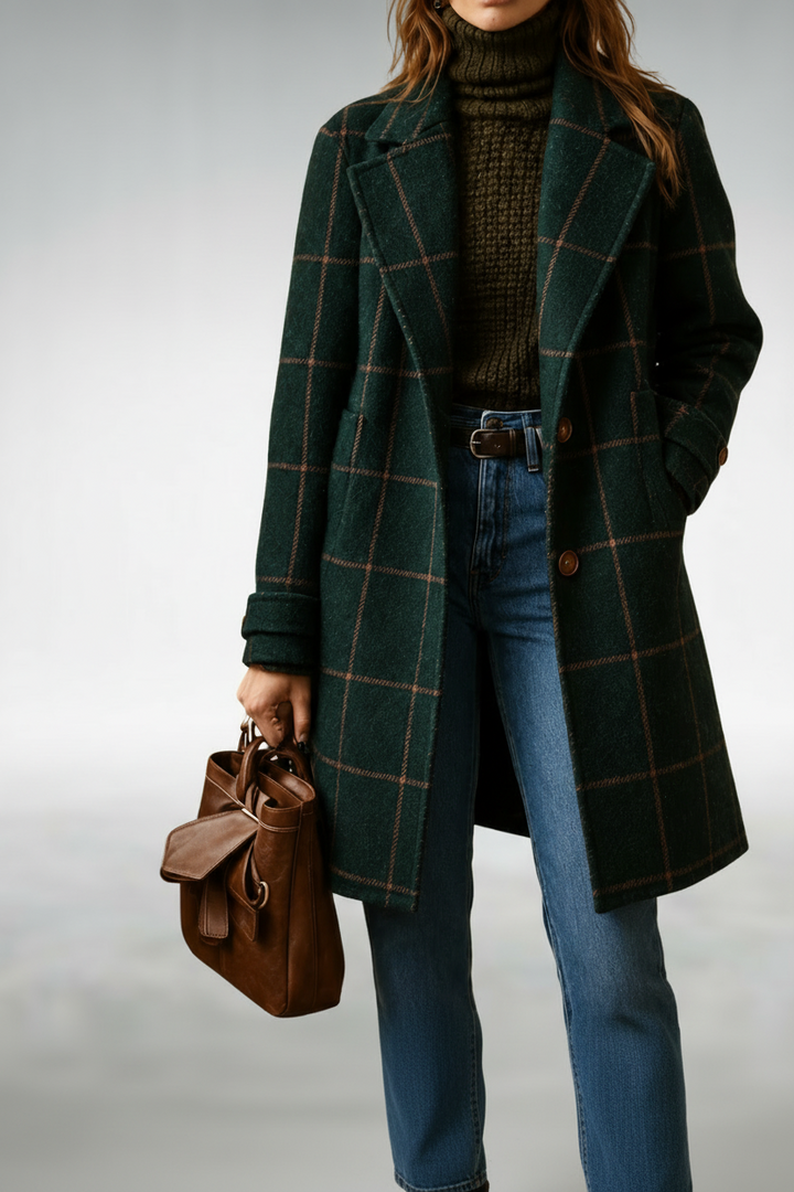 Lauren™ Classic Checkered Coat