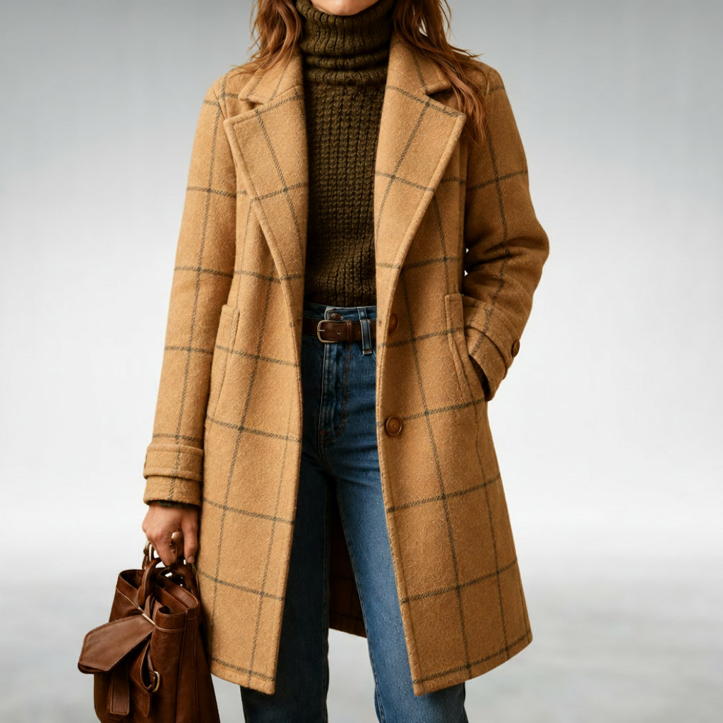 Lauren™ Classic Checkered Coat