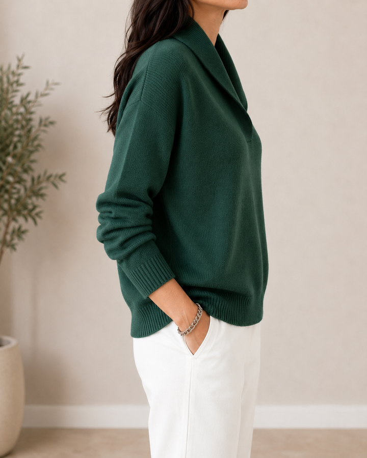 Isla™ Soft V-Neck Sweater
