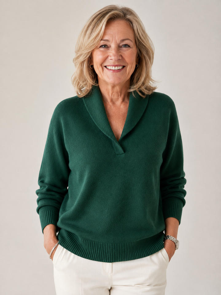 Isla™ Soft V-Neck Sweater