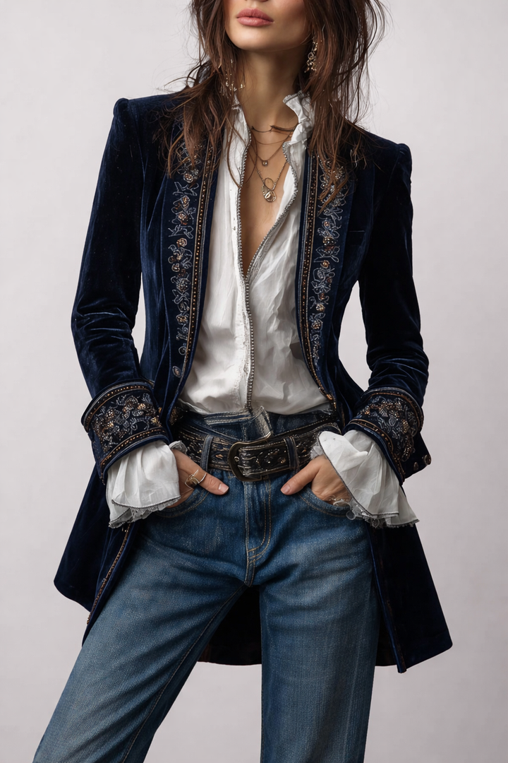 Erica™ Long Vintage Jacket