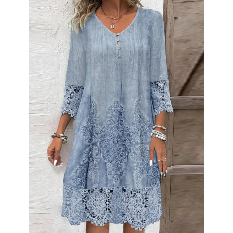 Colette™ Overlay Midi Dress