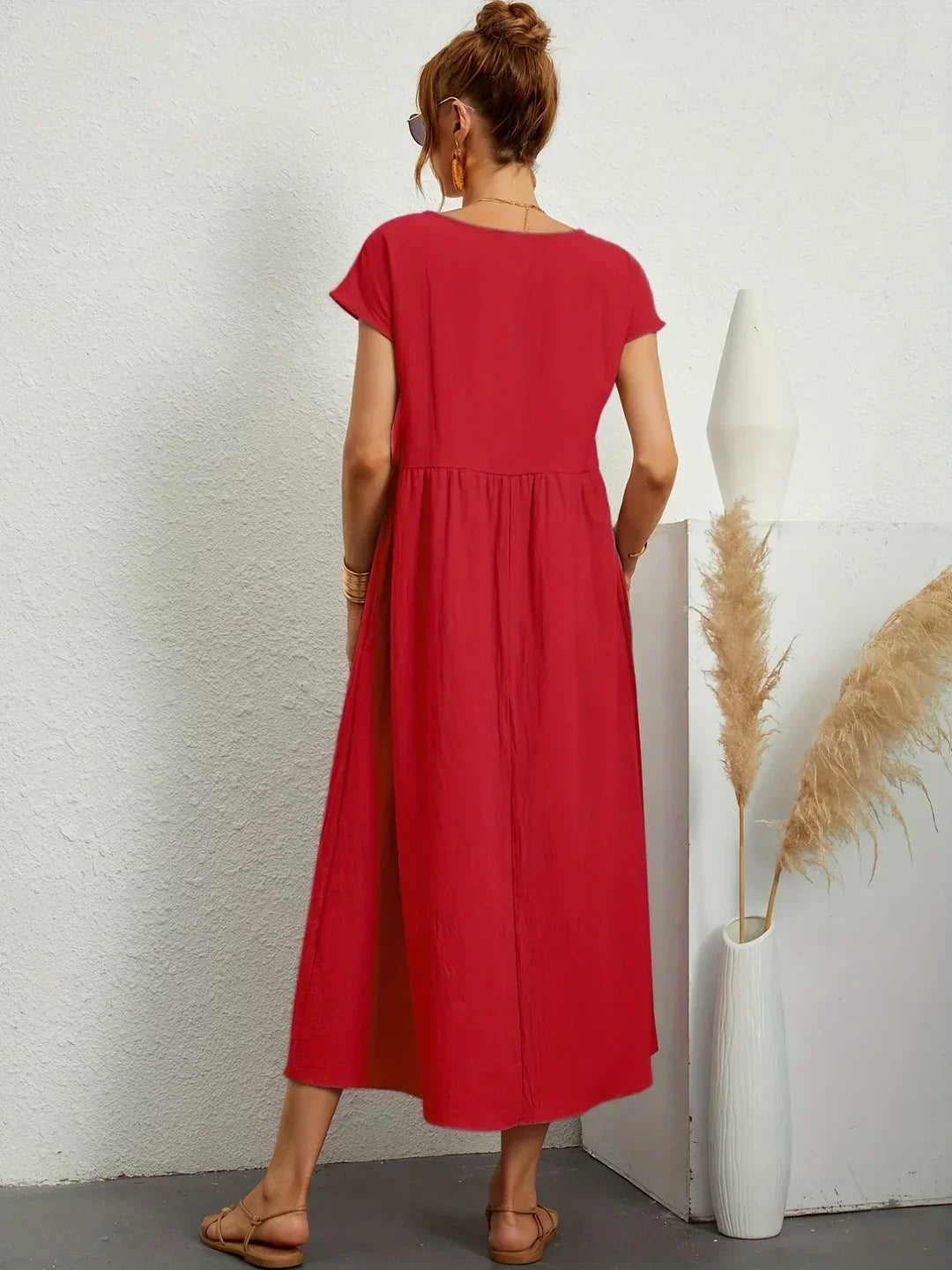 Gabrielle™ Flowy Midi Dress