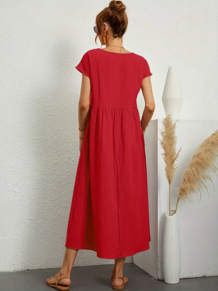 Gabrielle™ Flowy Midi Dress