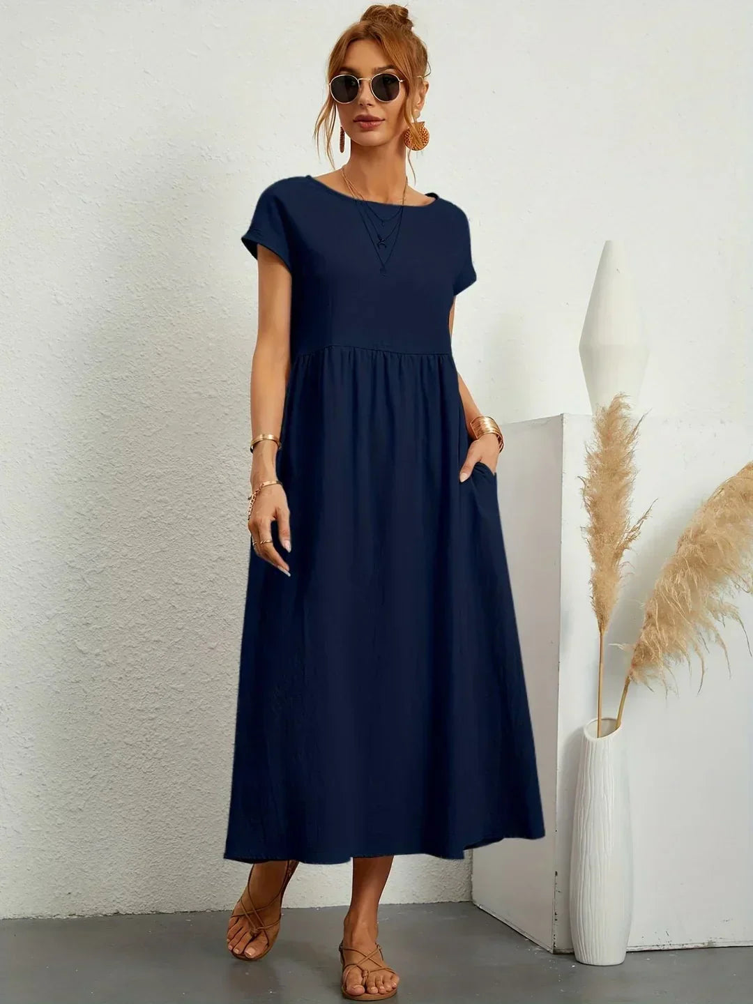 Gabrielle™ Flowy Midi Dress
