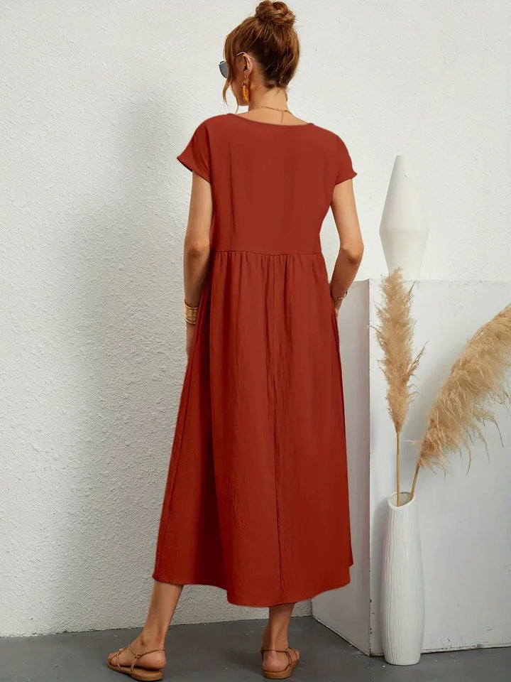 Gabrielle™ Flowy Midi Dress