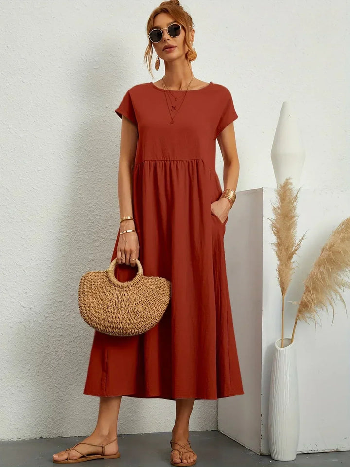 Gabrielle™ Flowy Midi Dress