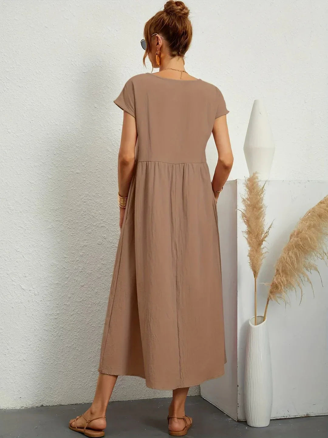 Gabrielle™ Flowy Midi Dress
