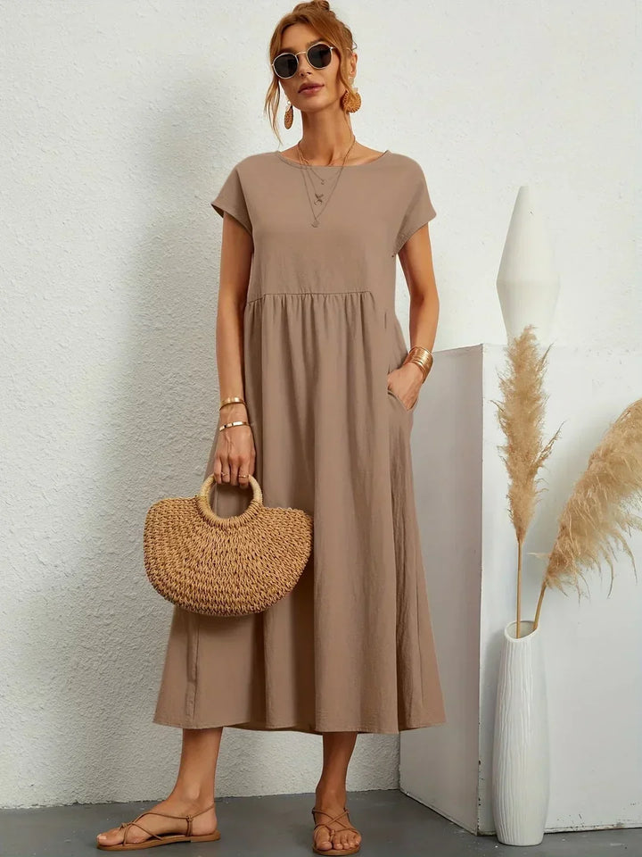 Gabrielle™ Flowy Midi Dress