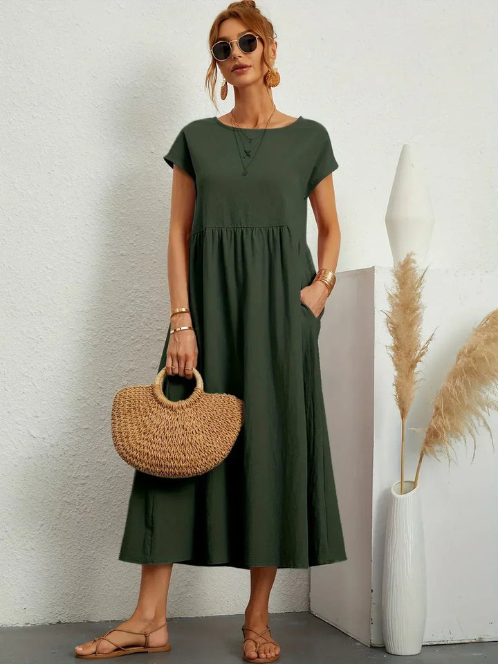 Gabrielle™ Flowy Midi Dress