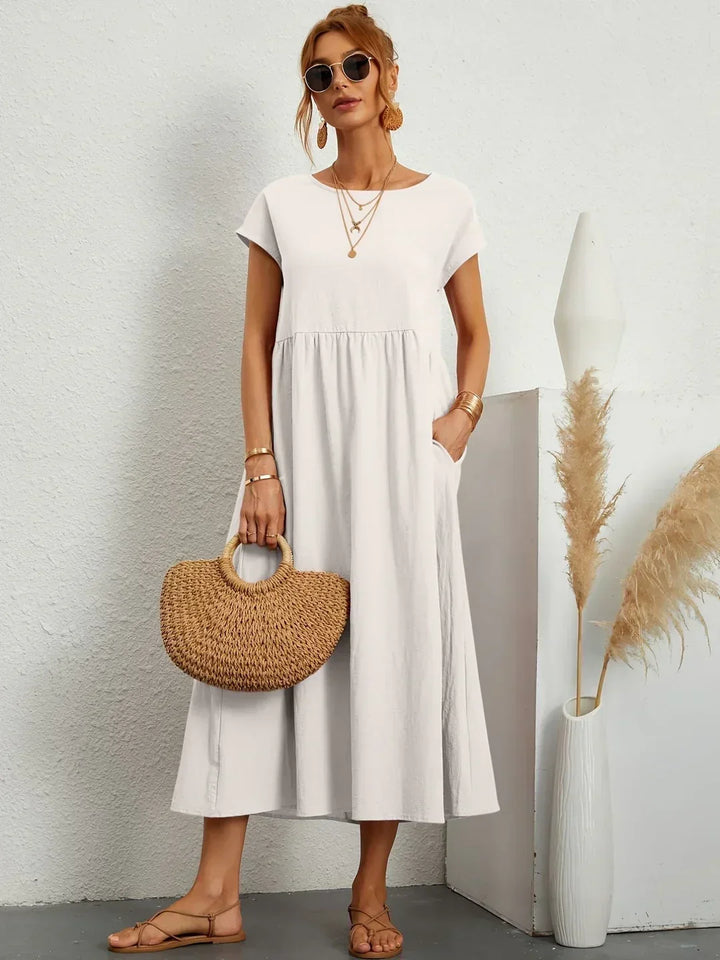 Gabrielle™ Flowy Midi Dress