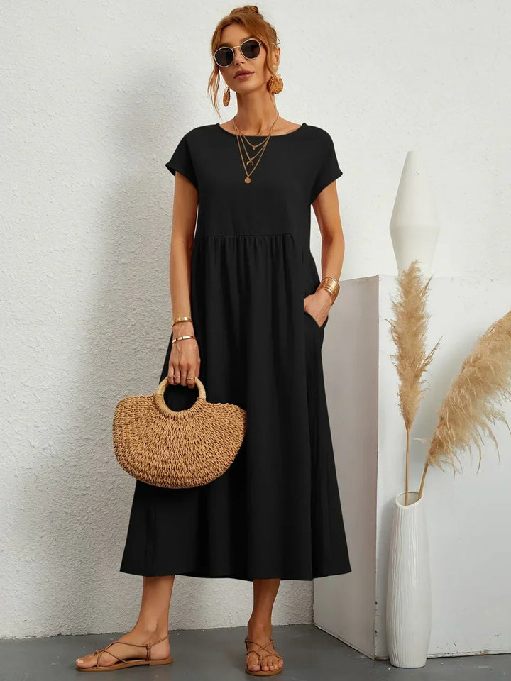 Gabrielle™ Flowy Midi Dress
