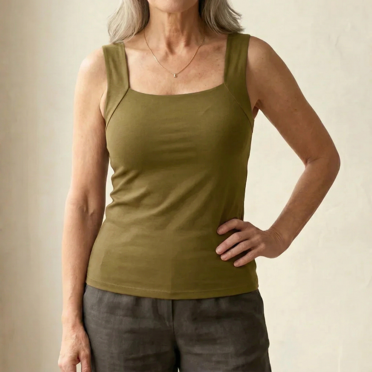 Roxanne™ Built-In Comfort Bra Tanktop