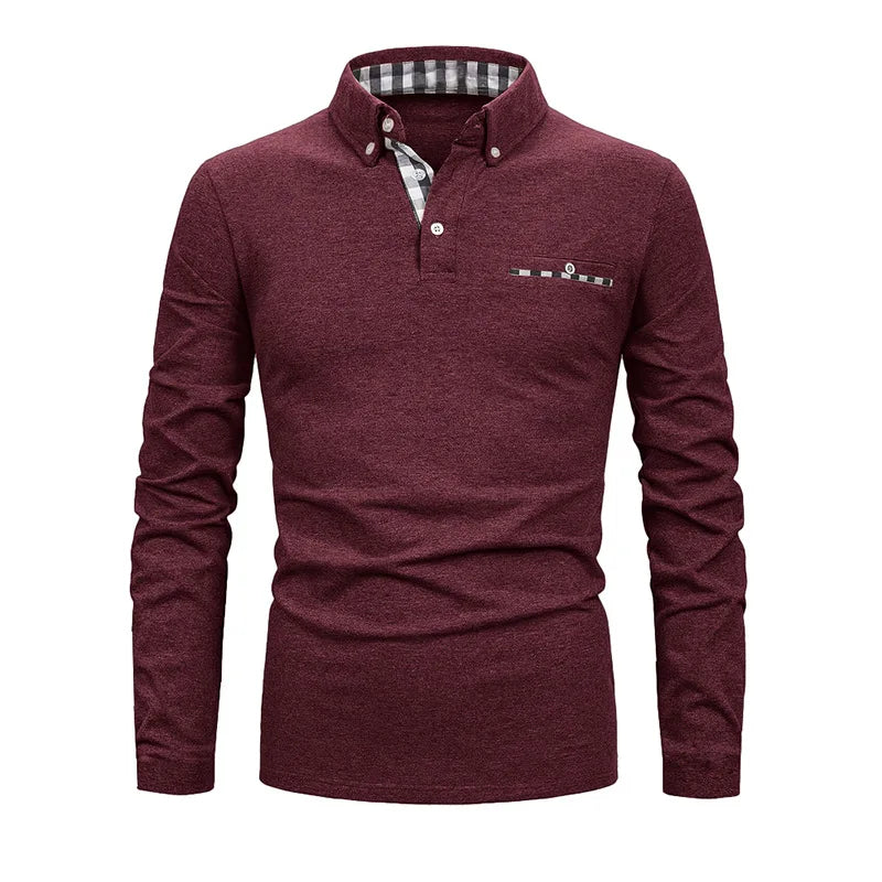 Kevin™ Stylish Long-Sleeve Shirt