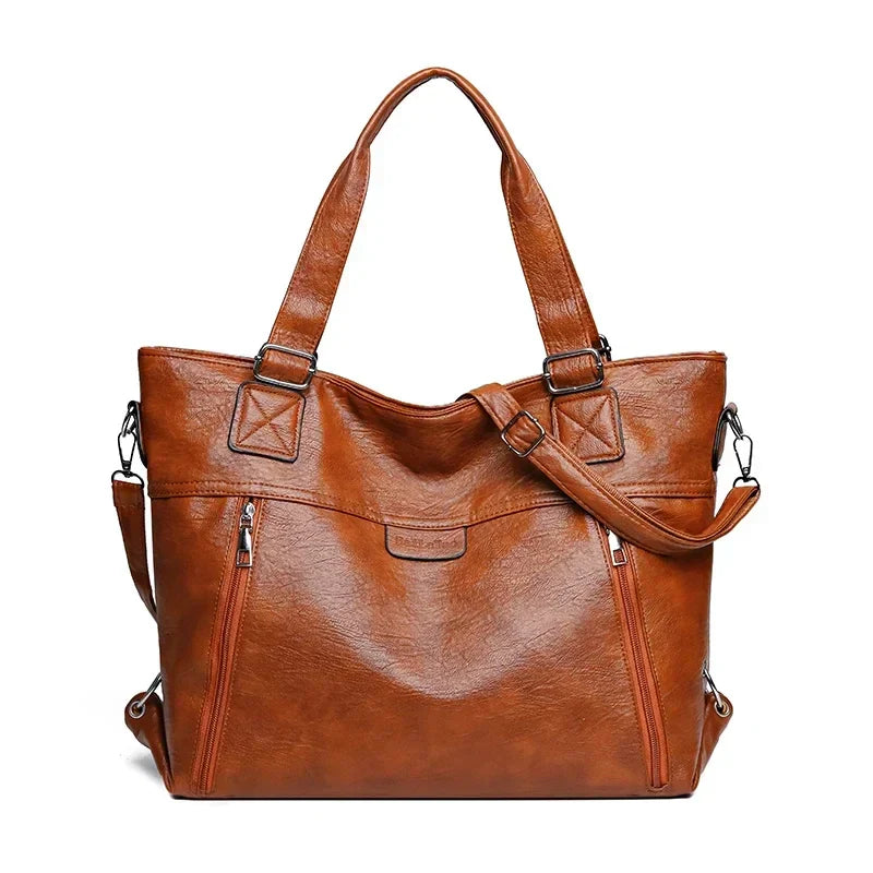Retro Shoulder Tote Bag