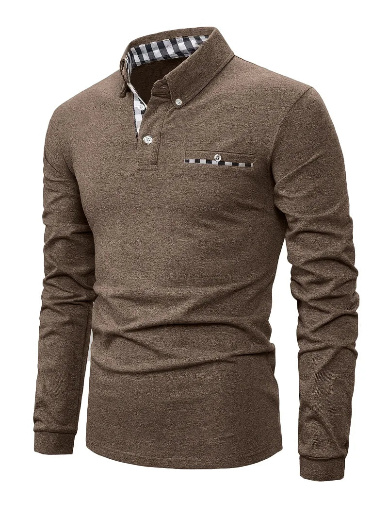 Kevin™ Stylish Long-Sleeve Shirt