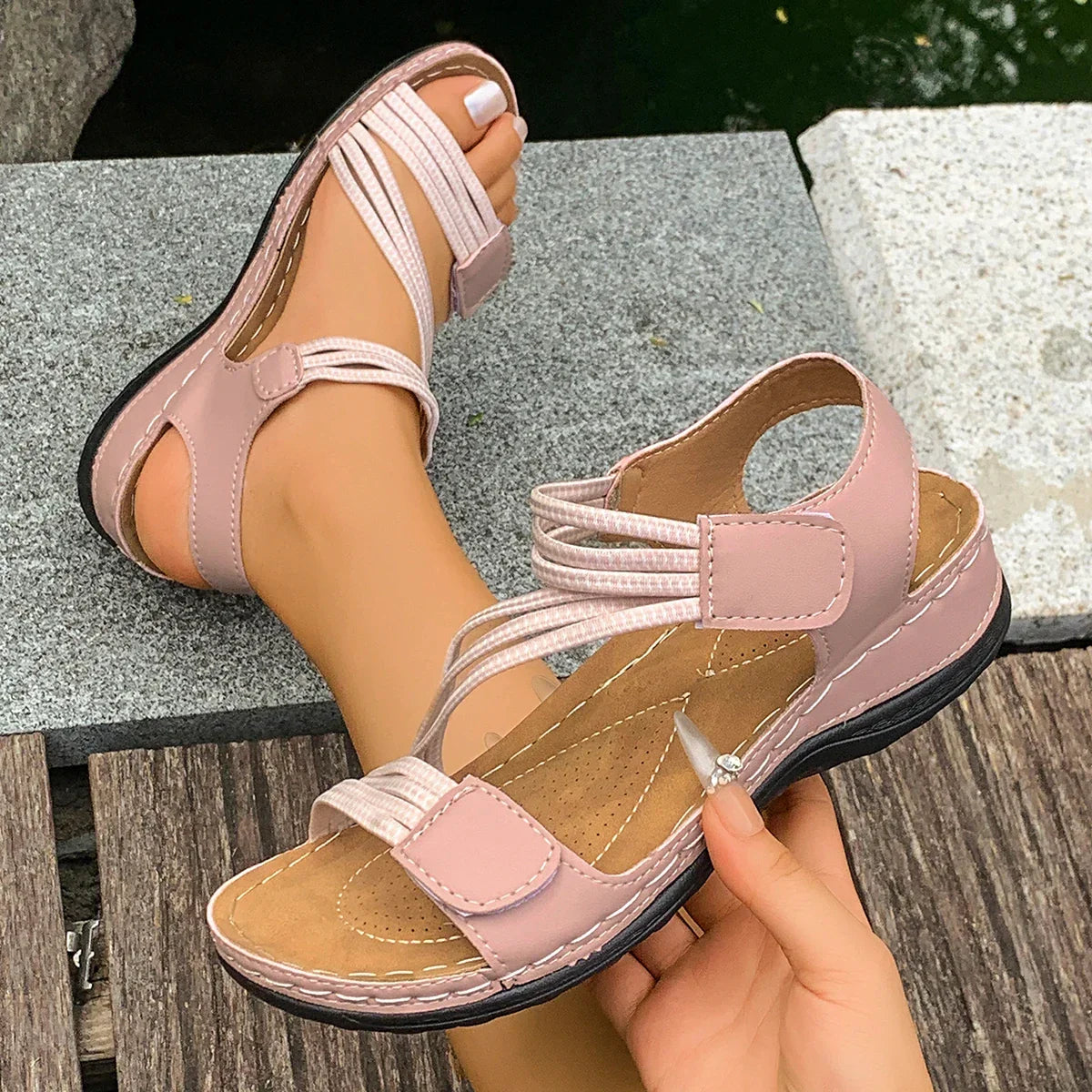 Sophie™ | Adjustable Strap Orthopedic Sandals