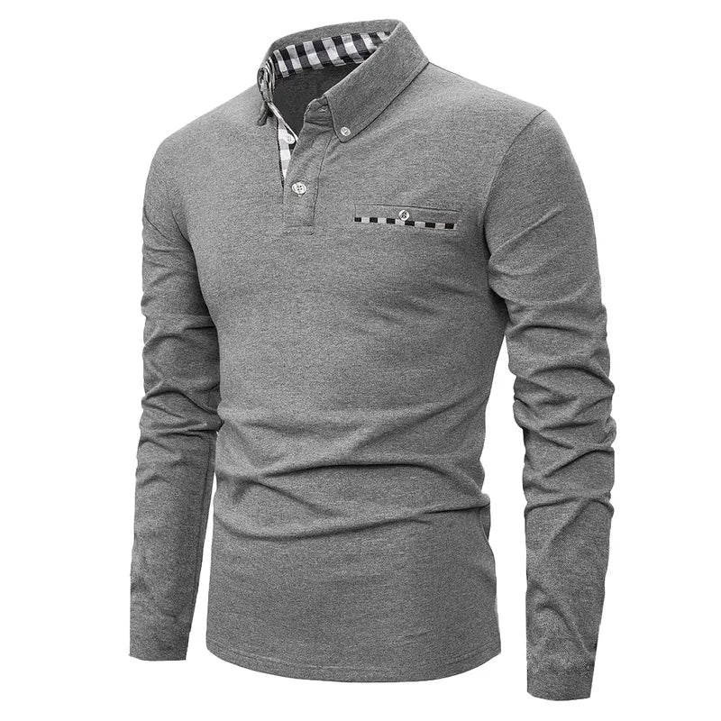 Kevin™ Stylish Long-Sleeve Shirt