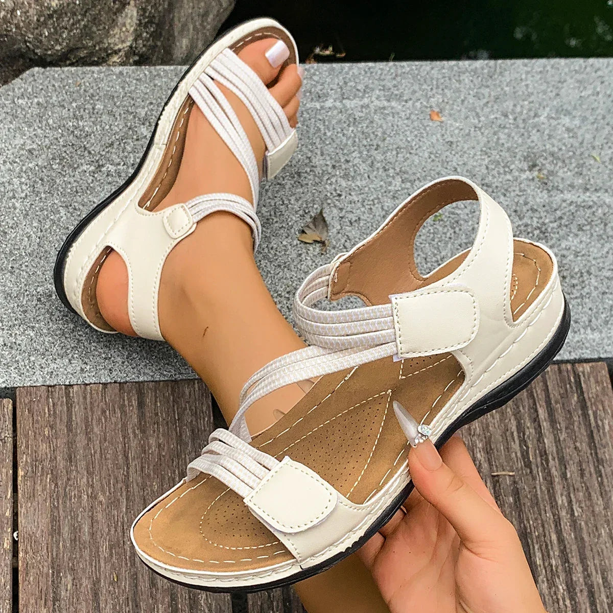 Sophie™ | Adjustable Strap Orthopedic Sandals