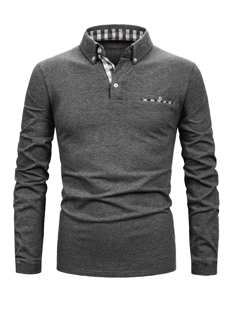Kevin™ Stylish Long-Sleeve Shirt