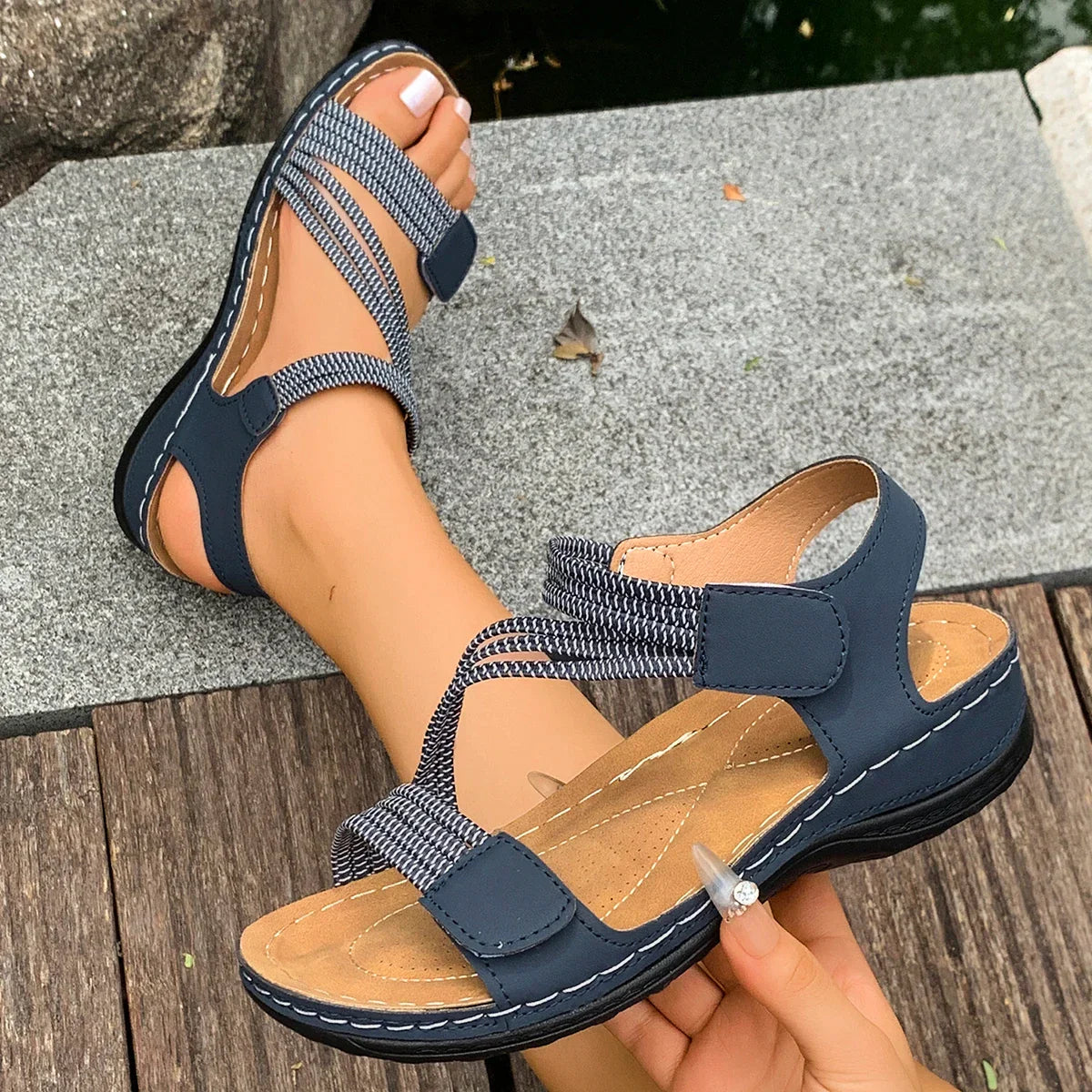 Sophie™ | Adjustable Strap Orthopedic Sandals