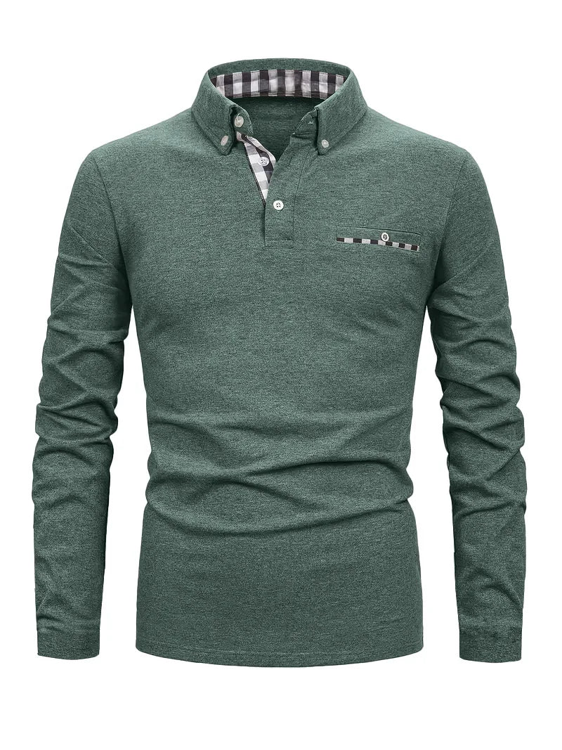 Kevin™ Stylish Long-Sleeve Shirt