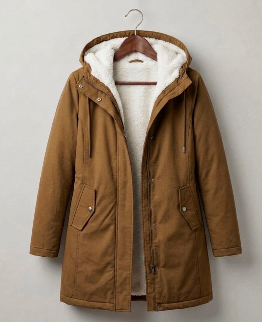 Marjorie™ Cozy Hooded Weatherproof Coat