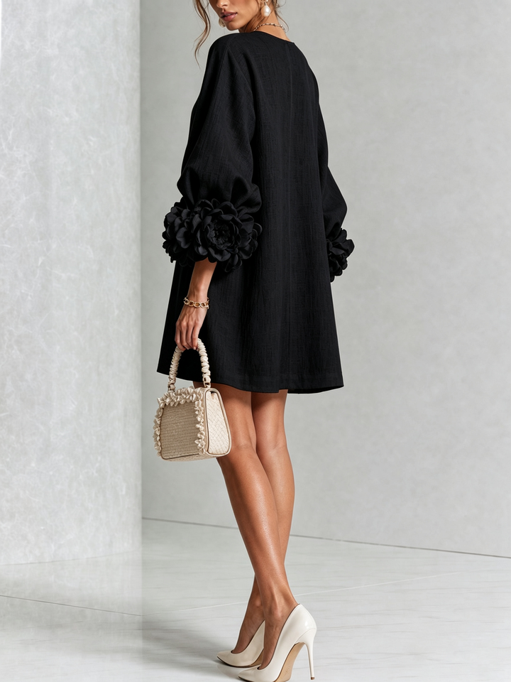 Isabelle™ Floral Button-Down Mini Dress