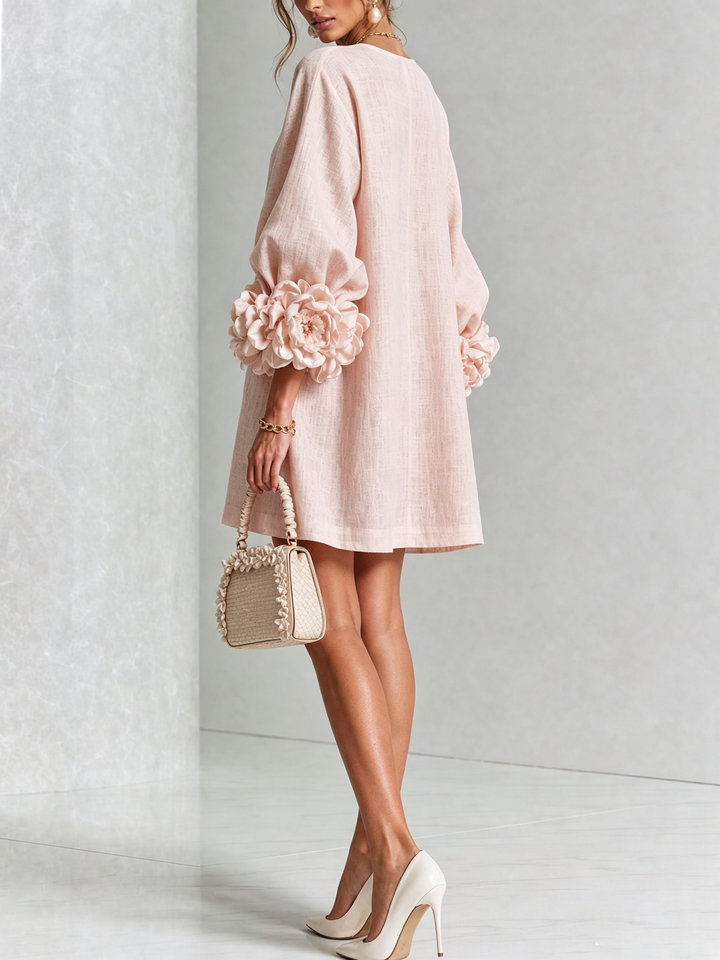 Isabelle™ Floral Button-Down Mini Dress