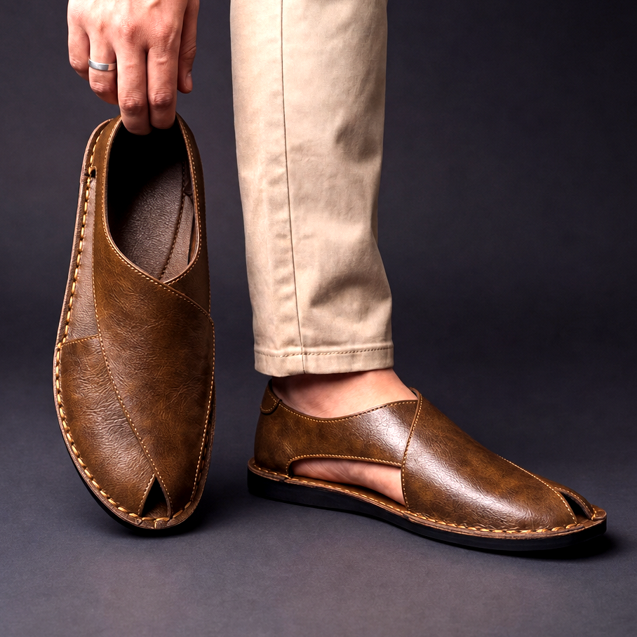 Stefano Leather Mules