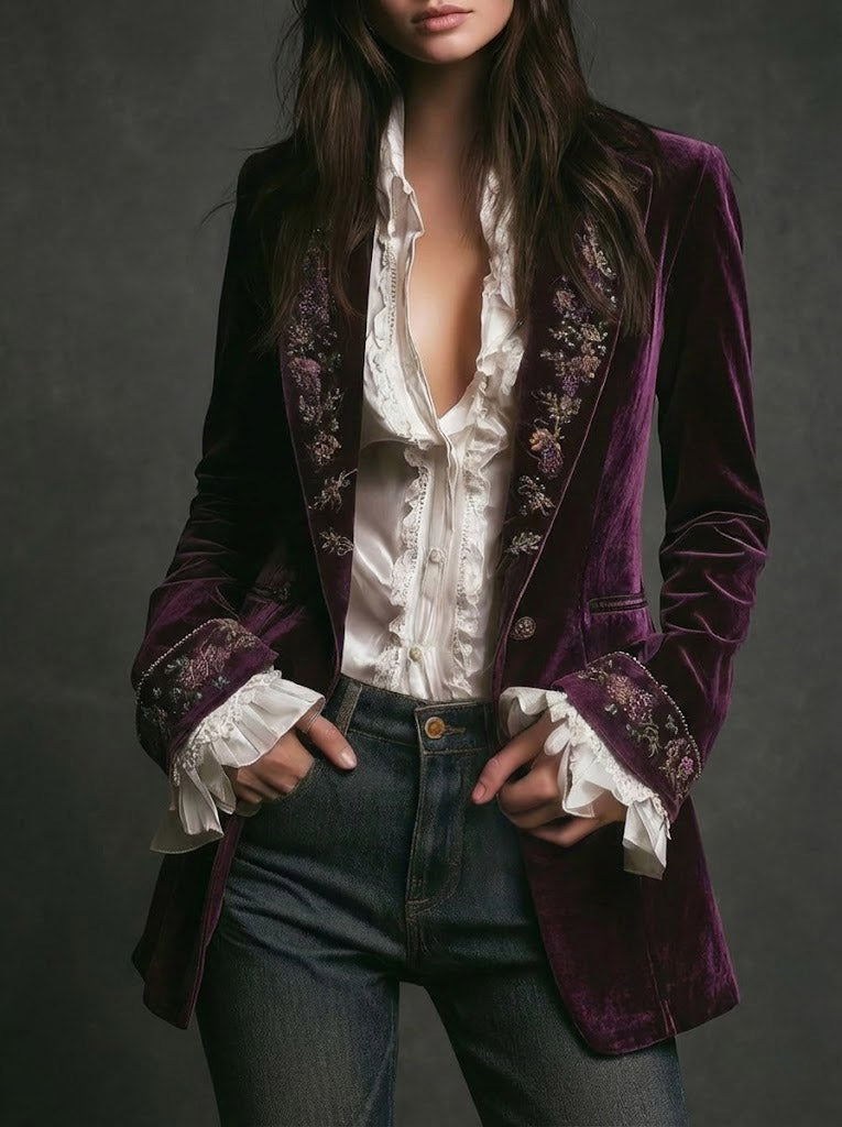 Erica™ Long Vintage Jacket
