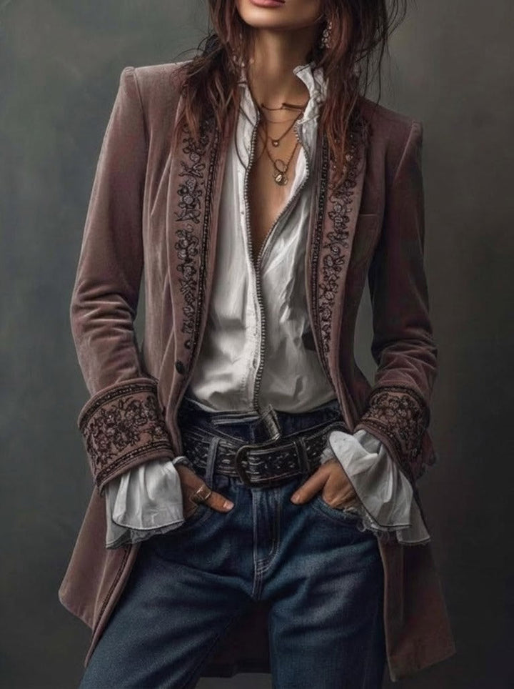 Erica™ Long Vintage Jacket
