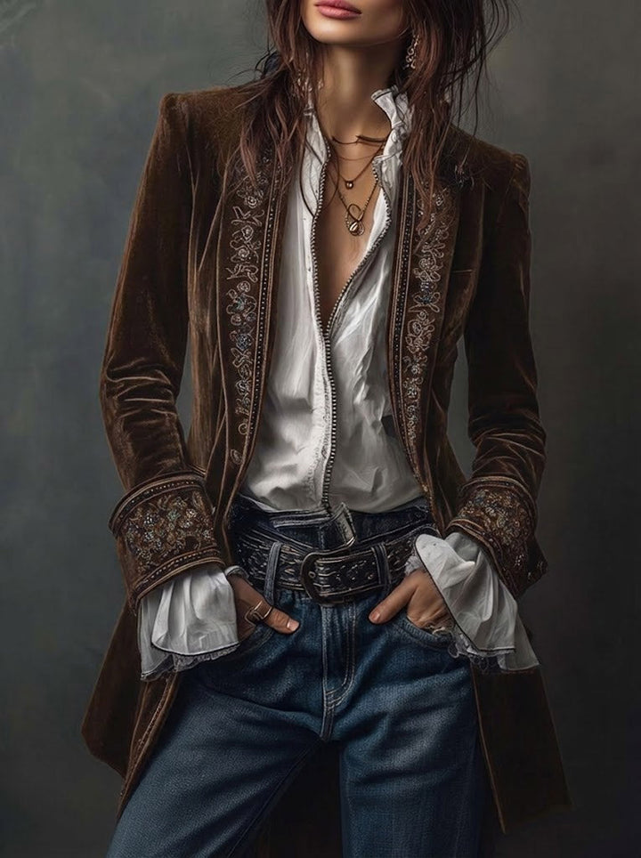 Erica™ Long Vintage Jacket