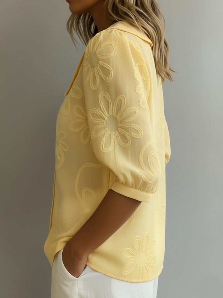 Aurélie™ Floral Lightweight Blouse