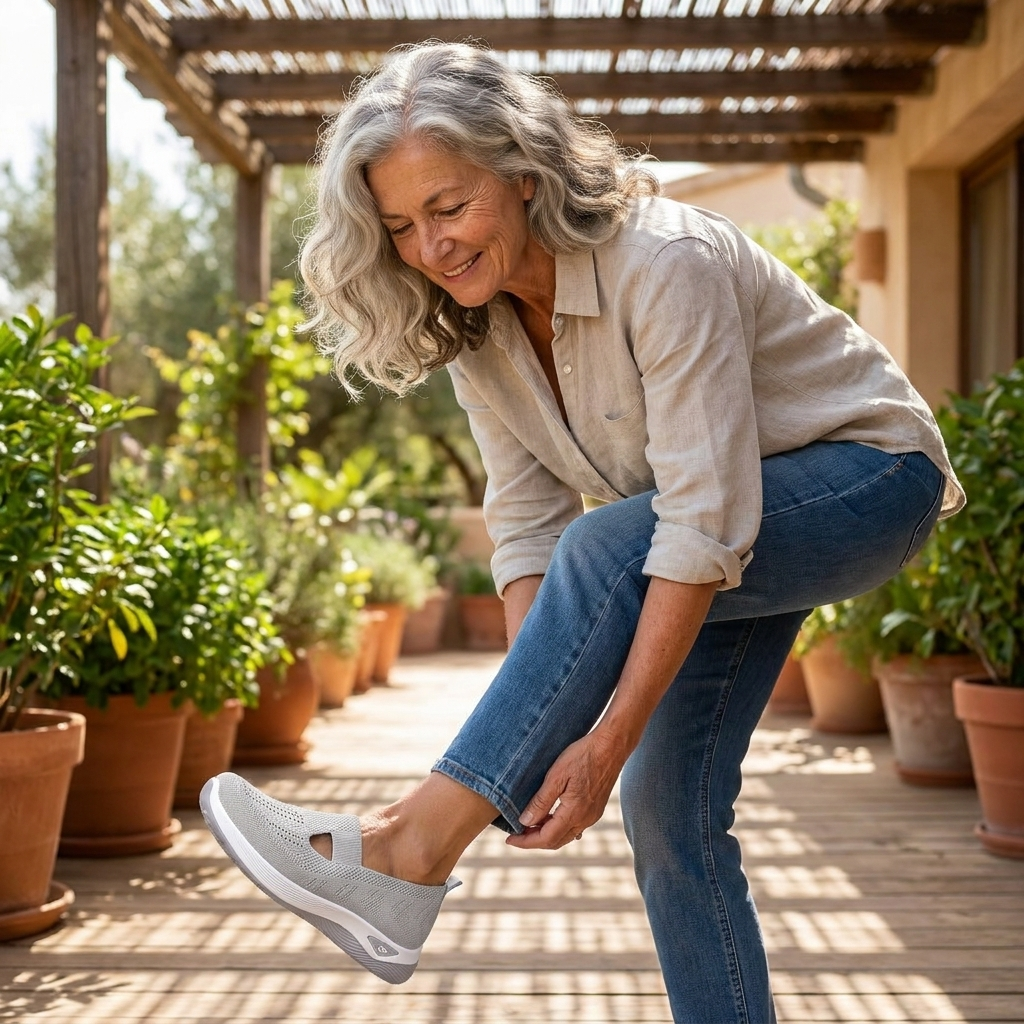 Blanche Supportive Slip-On Shoes lifestyle photo