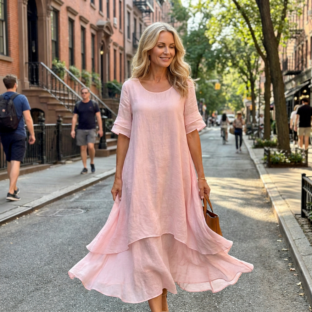 Liora Flowing Grace Maxi Dress