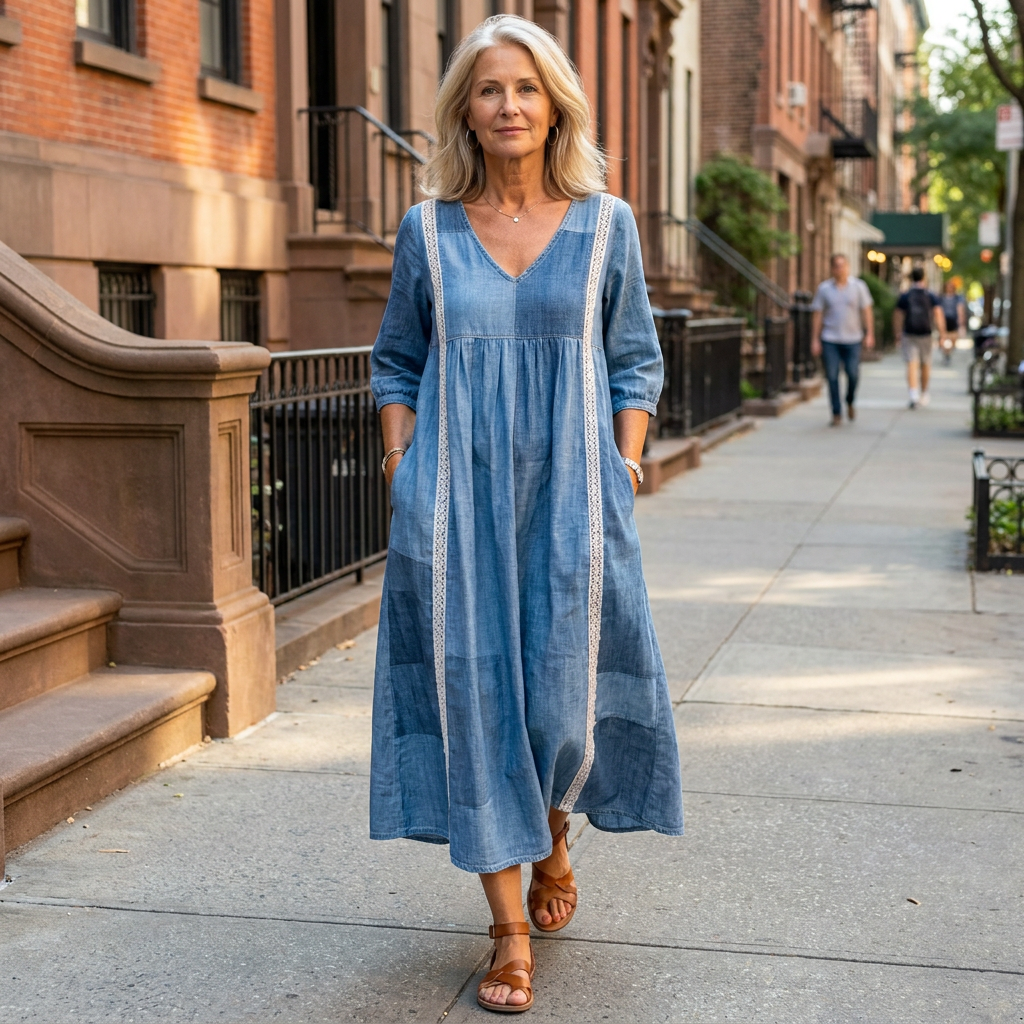 Martha Comfortable Casual Maxi Dress